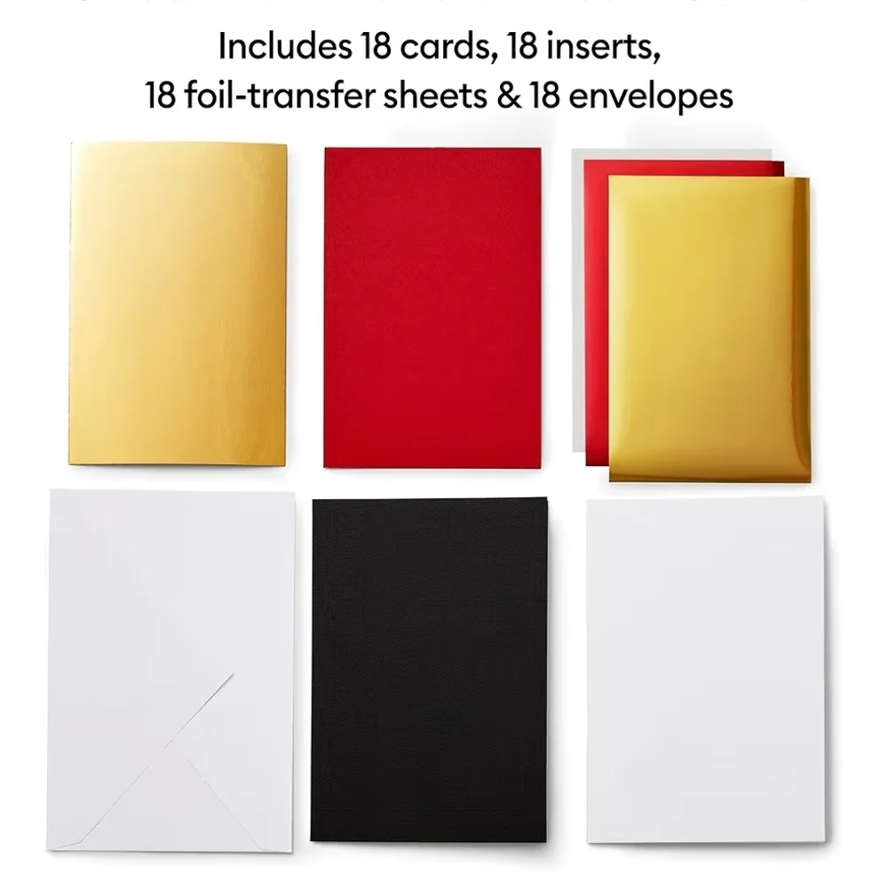 Cricut Foil Transfer Insert Cards, Royal Flush - R10 (18 ct)